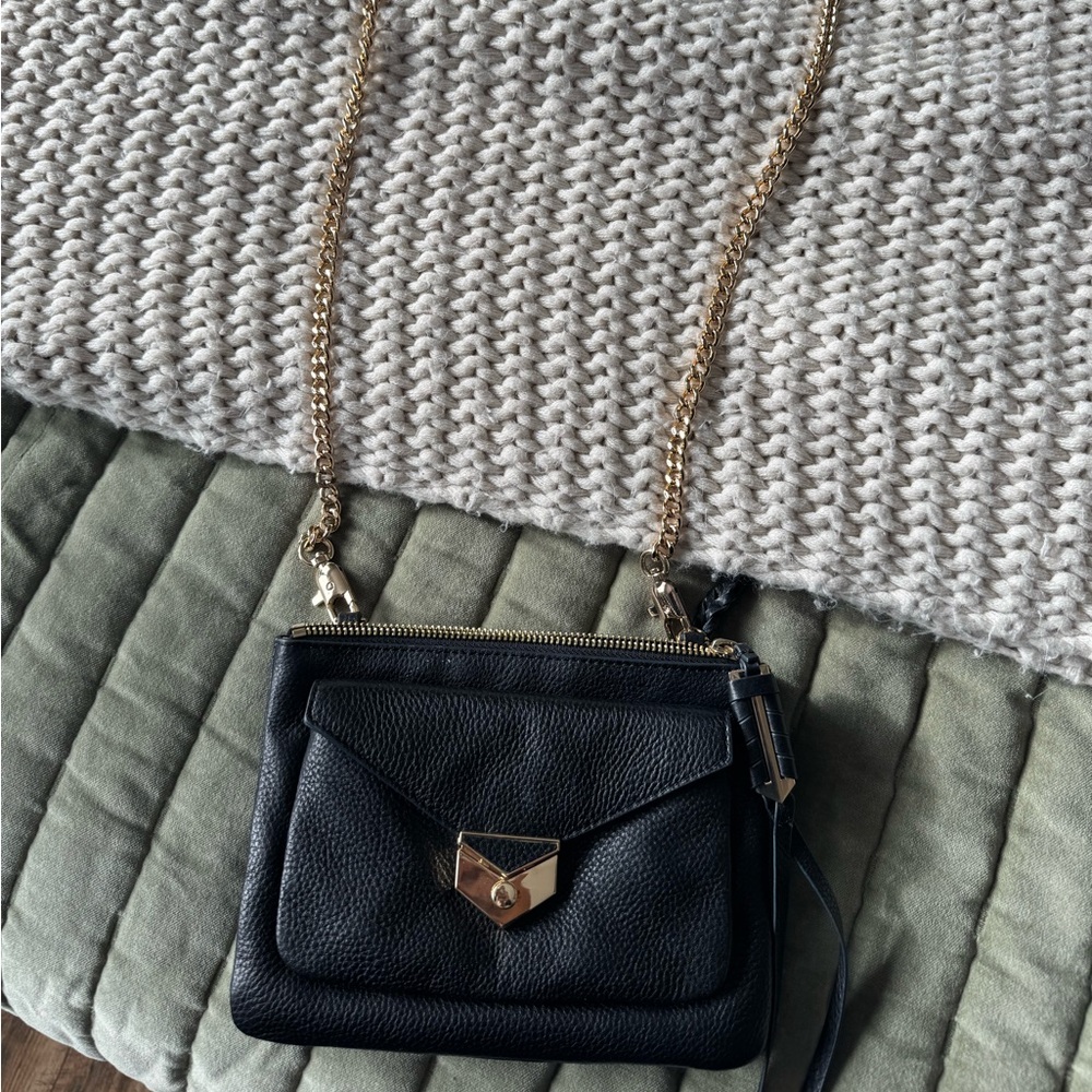 Stella and Dot Cover Leather Crossbody Bag